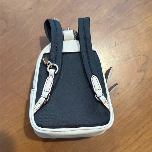 Coach White and Red Strawberry Backpack Keychain Bag Charm - Picture 3 of 7